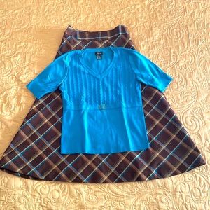 Previously Loved 💗. Nice set green turquoise/ brown